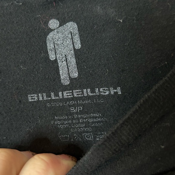 Billie Eilish - Bling T Shirt - Size S/P, artist merch, classic tshirt fit - Picture 4 of 5